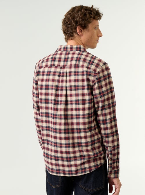 Camisa xadrez - Kiabi