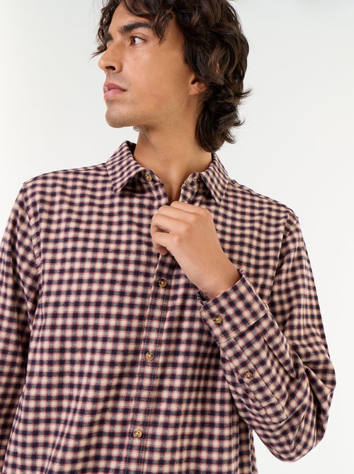 Camisa xadrez - Kiabi
