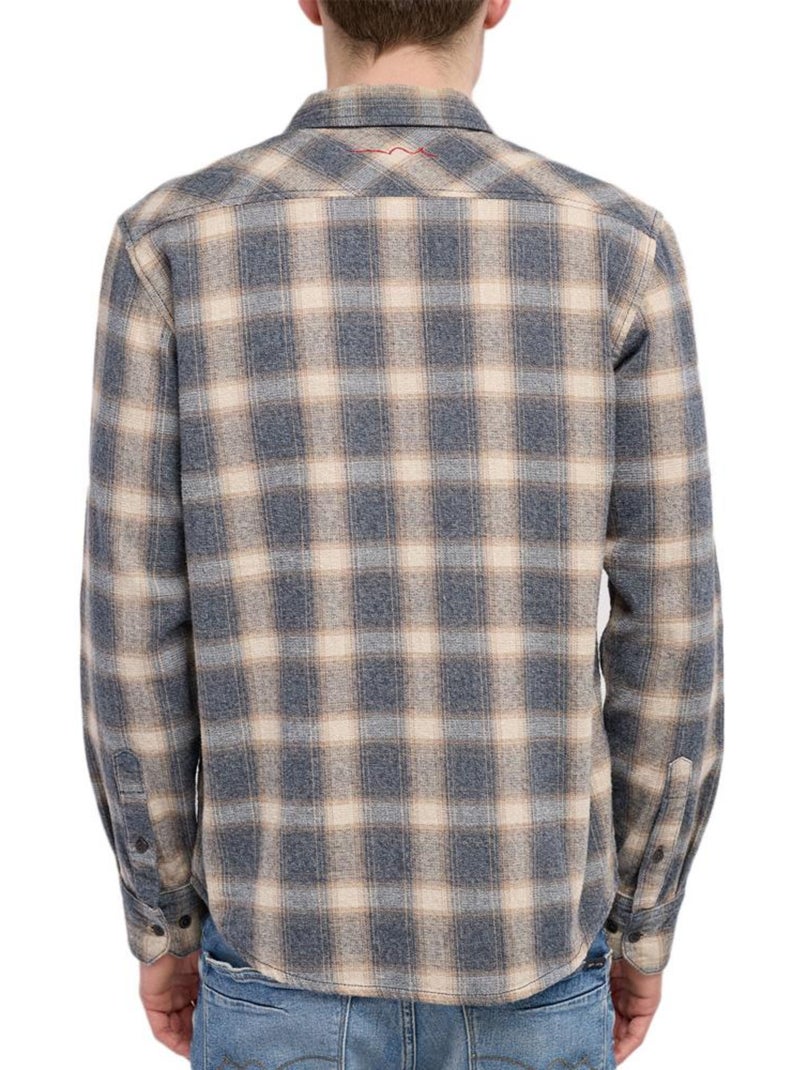 Camisa Xadrez Cinzenta para Homem Teddy Smith 10716621D Cinza-prateado - Kiabi