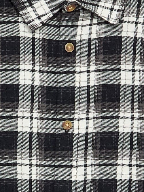 Camisa xadrez de flanela - Kiabi