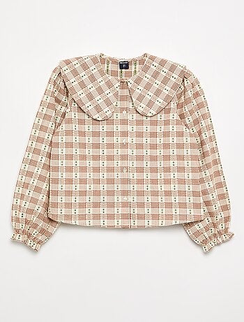 Camisa xadrez fantasia