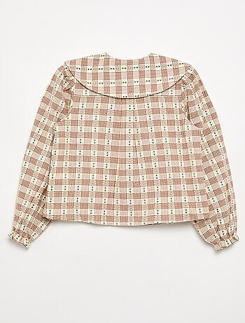 Camisa xadrez fantasia