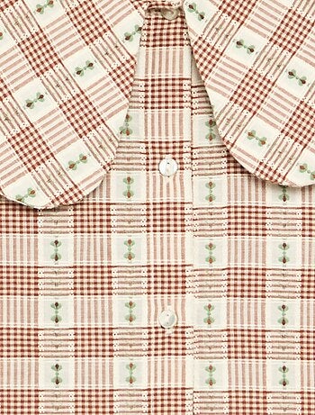 Camisa xadrez fantasia