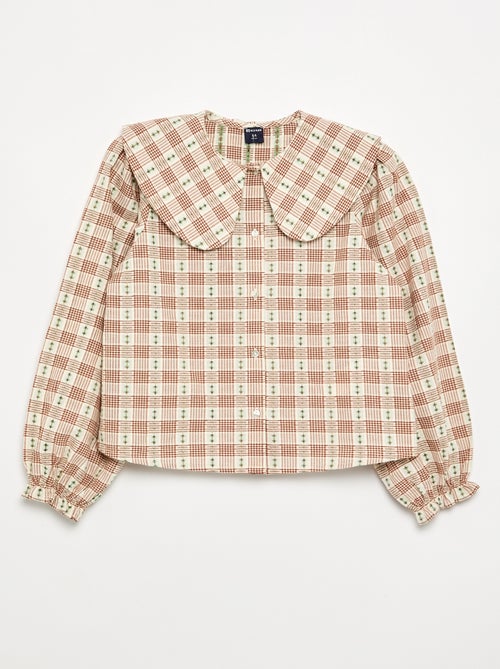 Camisa xadrez fantasia - Kiabi Camisa xadrez fantasia - Kiabi