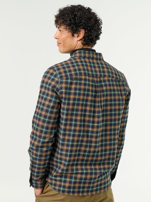 Camisa xadrez - Kiabi