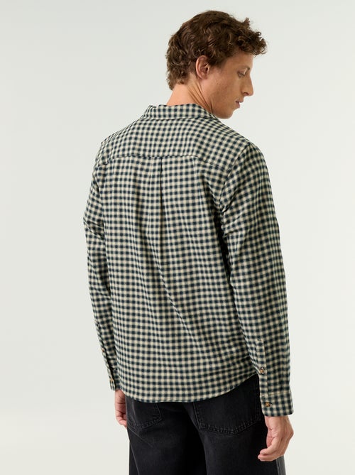 Camisa xadrez - Kiabi