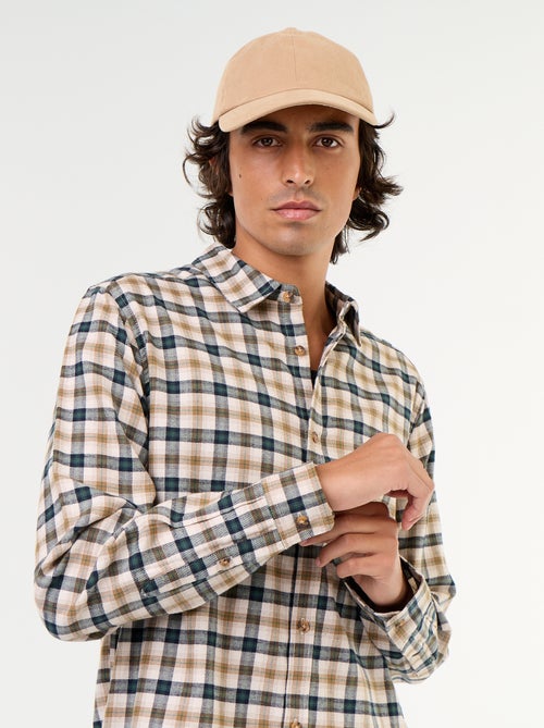Camisa xadrez - Kiabi