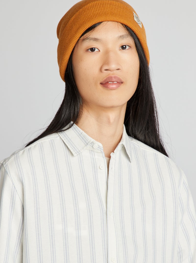 Camisas às riscas BRANCO - Kiabi