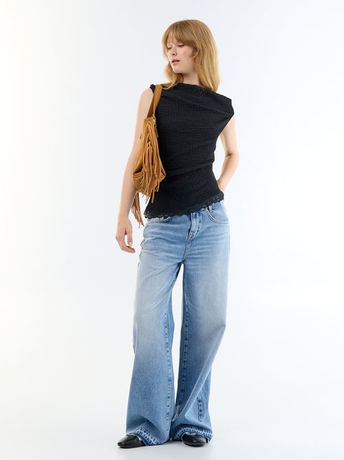Camiseiro com cavas americanas - Kiabi