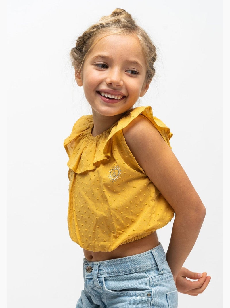Camiseta conguitos Amarelo - Kiabi