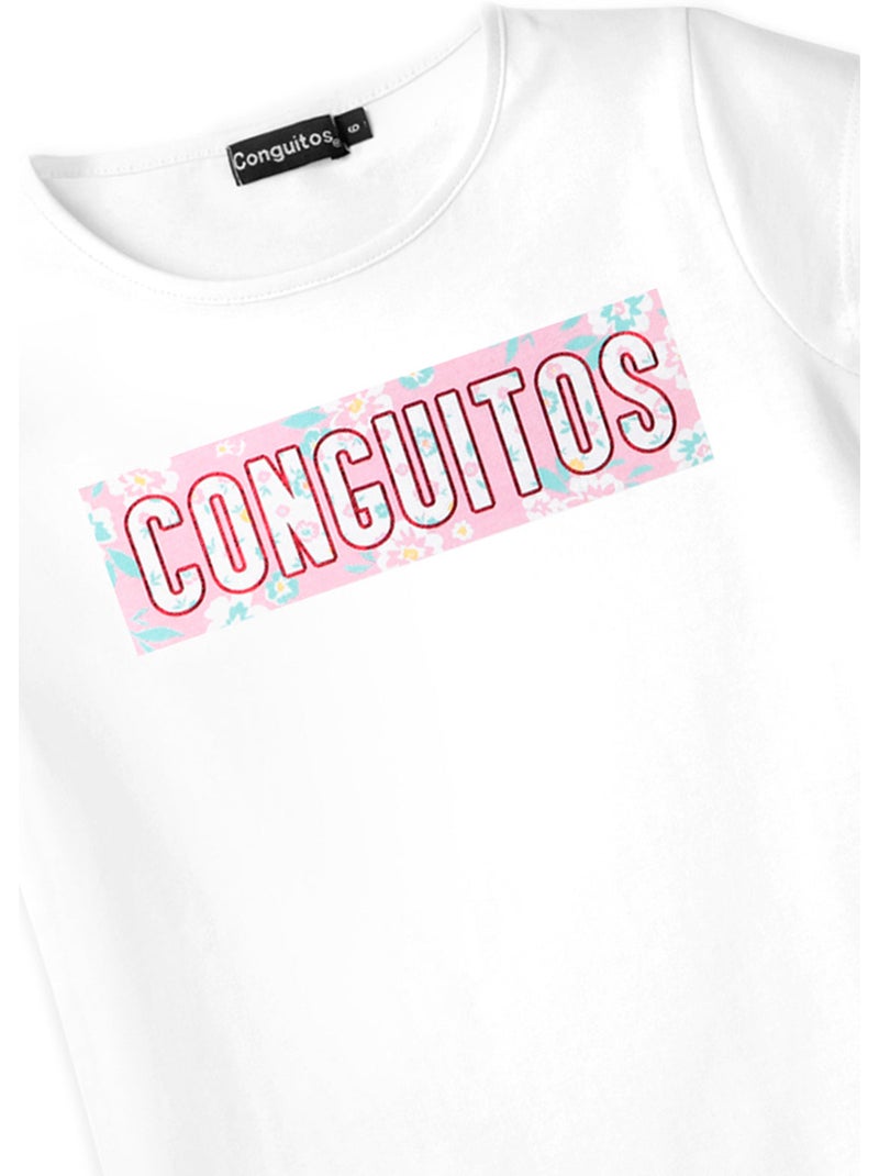 Camiseta conguitos Branco - Kiabi