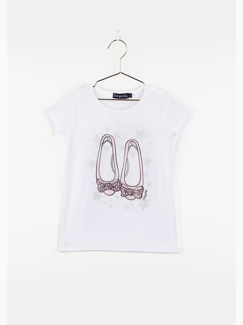 Camiseta conguitos Branco - Kiabi