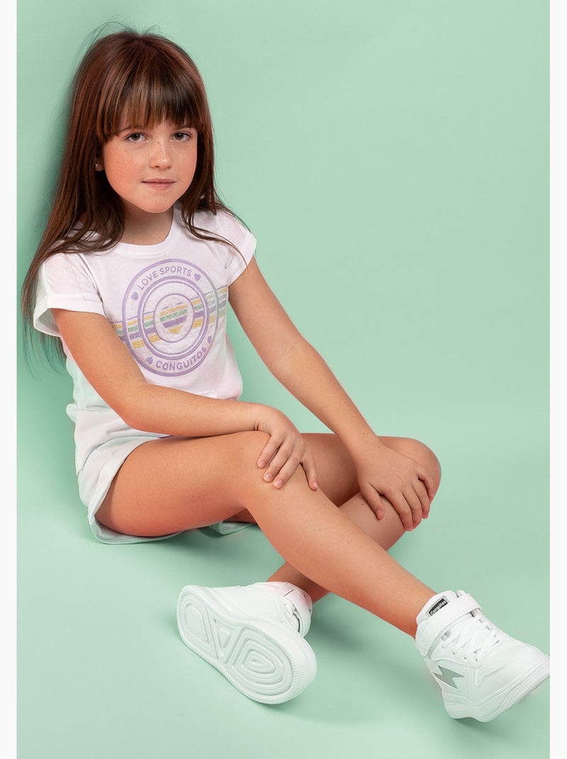 Camiseta conguitos Branco - Kiabi