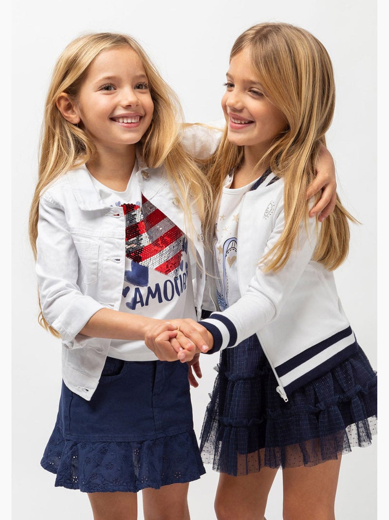 Camiseta conguitos Branco - Kiabi