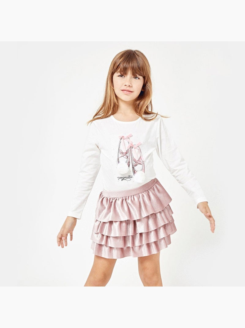 Camiseta conguitos Branco - Kiabi