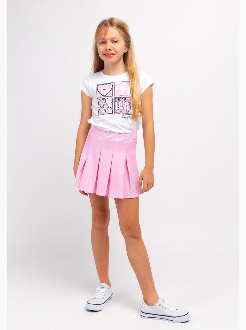 Camiseta conguitos Branco - Kiabi