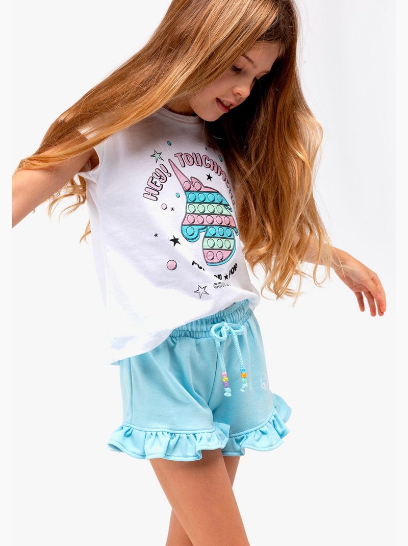 Camiseta conguitos Branco - Kiabi