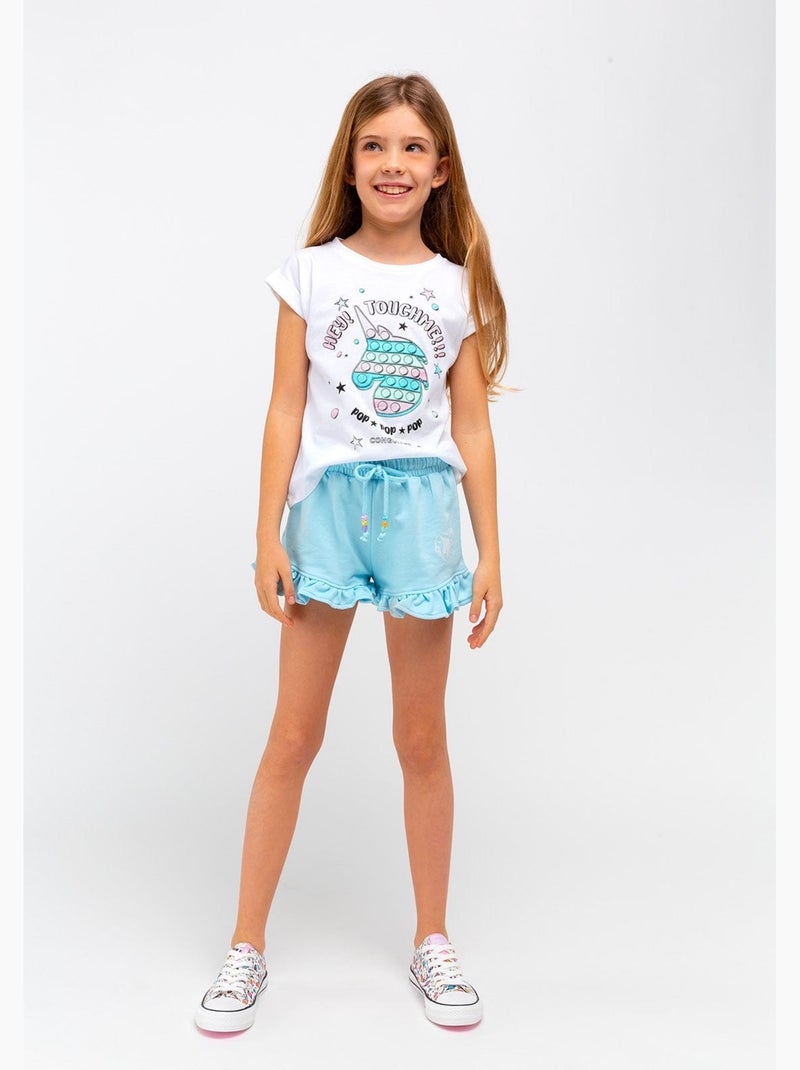 Camiseta conguitos Branco - Kiabi