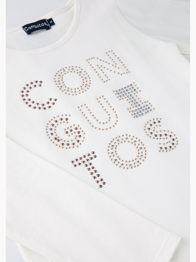Camiseta conguitos Branco - Kiabi