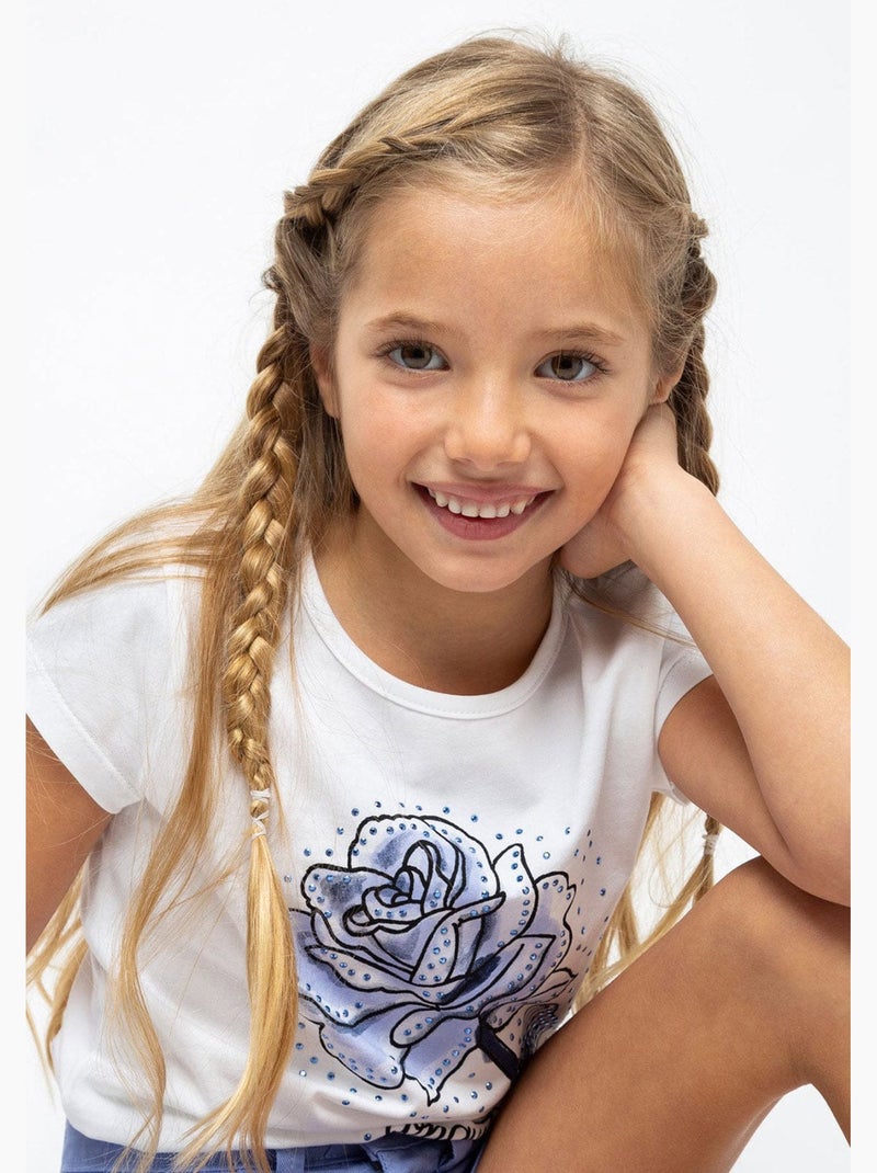 Camiseta conguitos Branco - Kiabi
