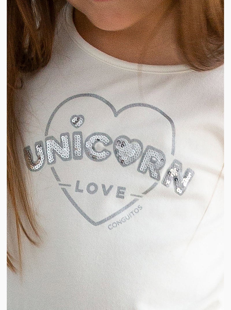 Camiseta conguitos Branco - Kiabi