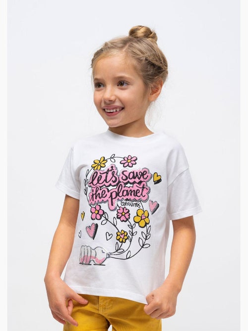 Camiseta conguitos - Kiabi