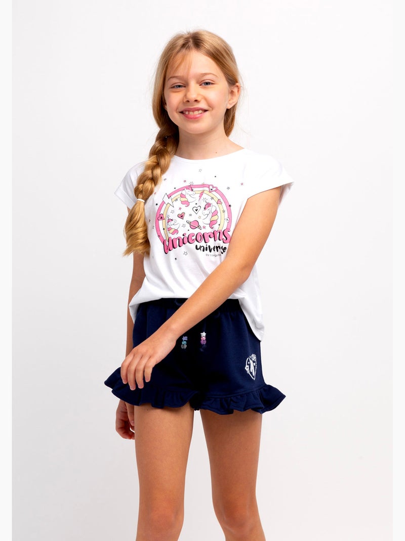 Camiseta conguitos Branco - Kiabi