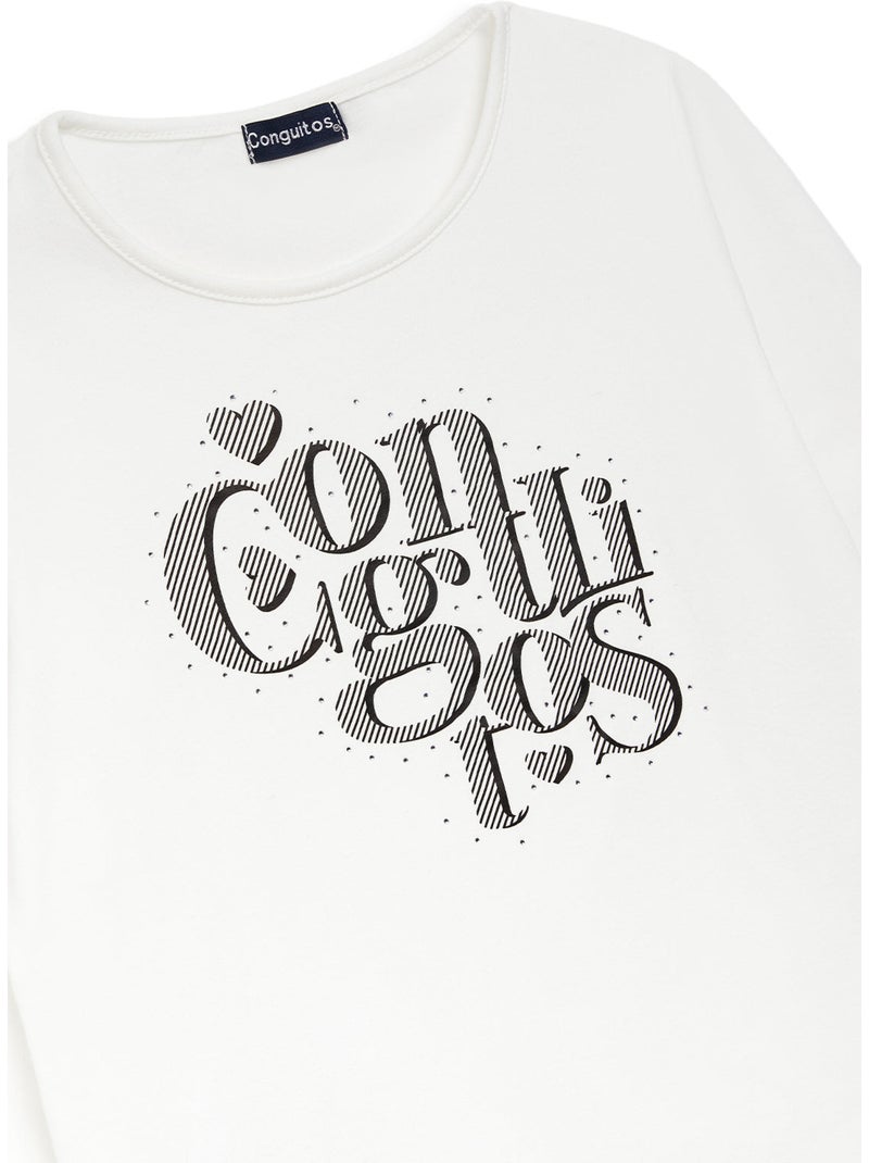 Camiseta conguitos Branco - Kiabi