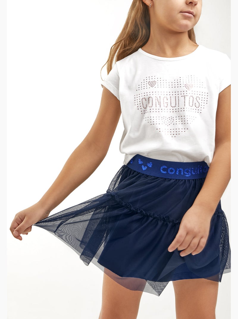 Camiseta conguitos Branco - Kiabi