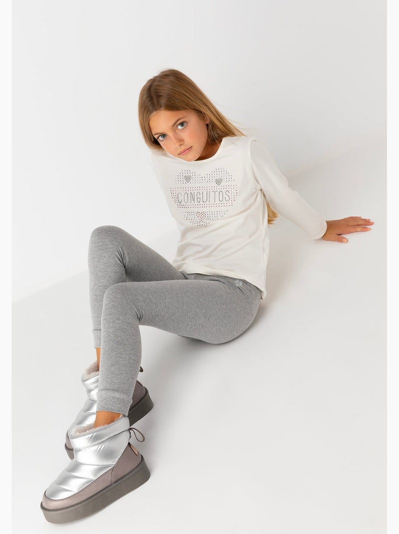 Camiseta conguitos Branco - Kiabi