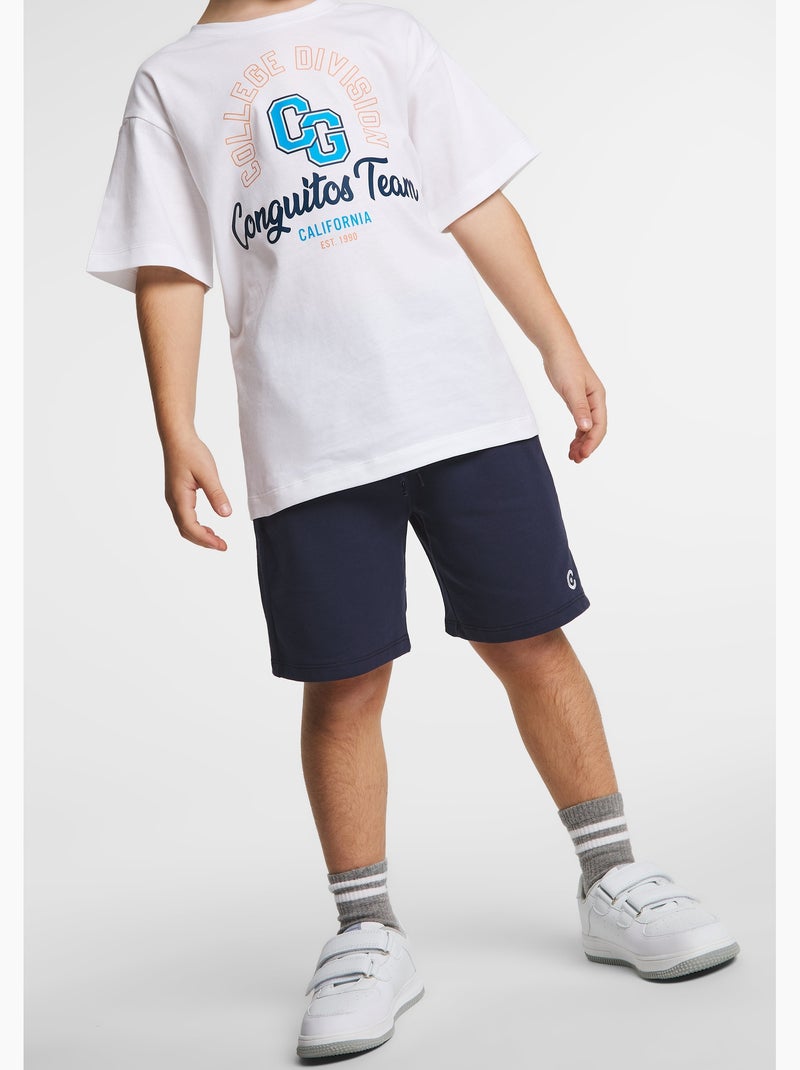 Camiseta conguitos collegue Branco - Kiabi