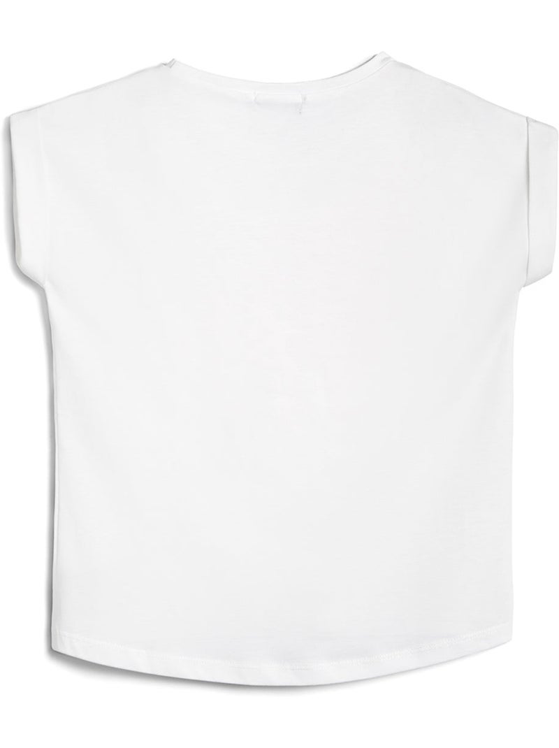 Camiseta conguitos coquette Branco - Kiabi