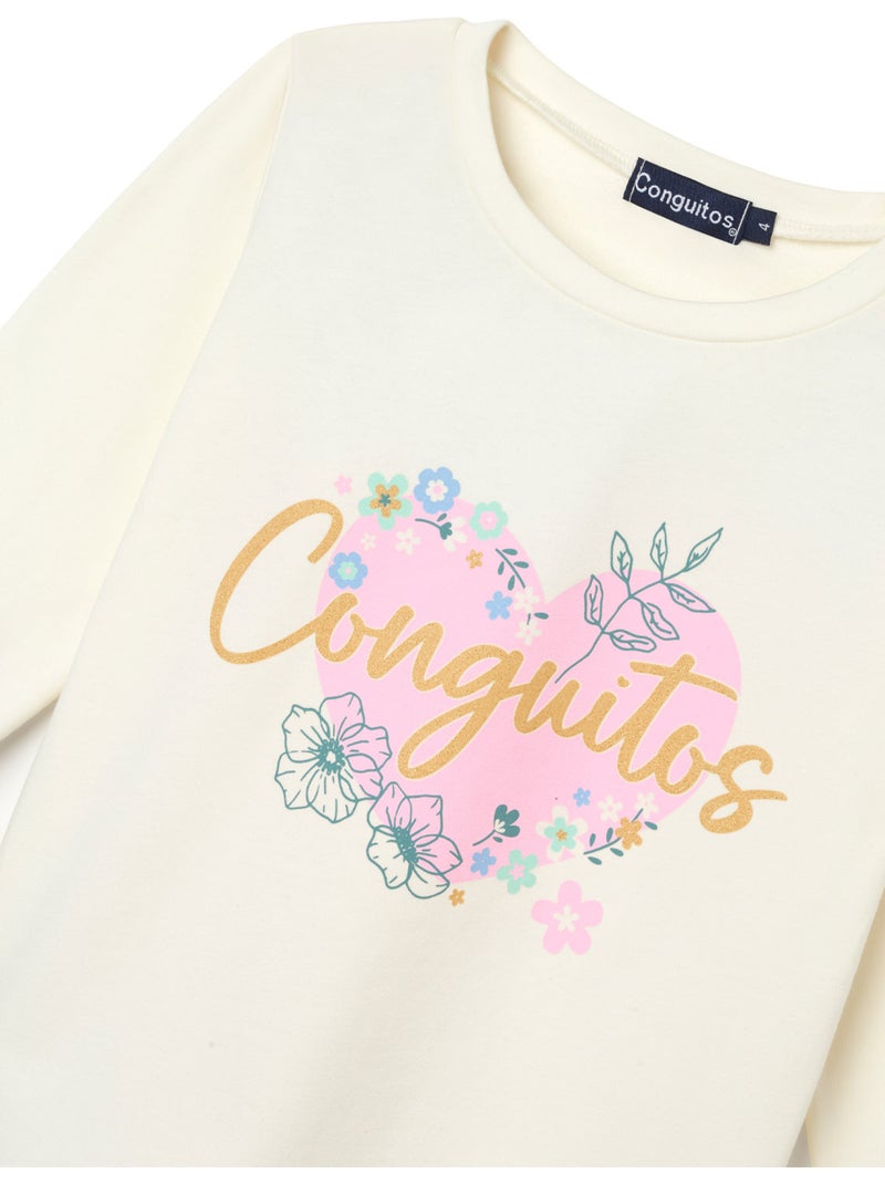 Camiseta conguitos estampado frontal camiseta Branco - Kiabi