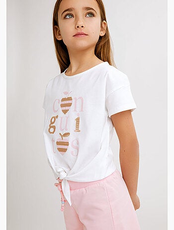 Camiseta conguitos lentejuelas