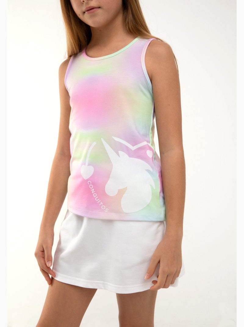 Camiseta conguitos Multicolorido - Kiabi