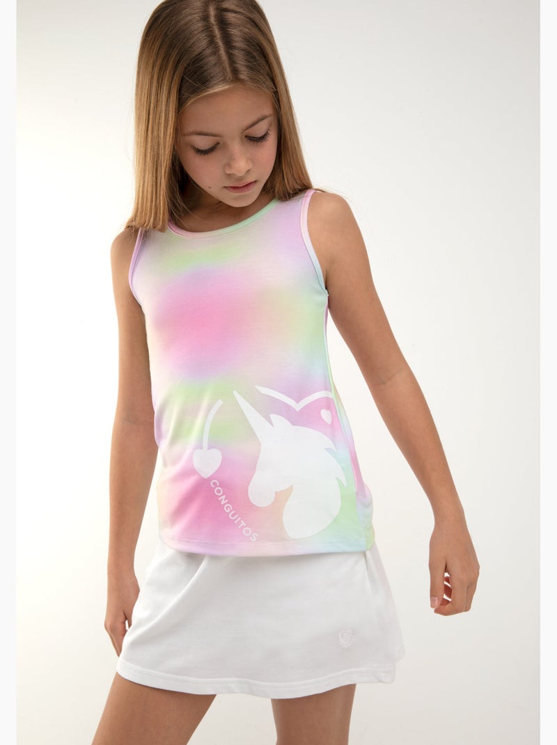 Camiseta conguitos Multicolorido - Kiabi