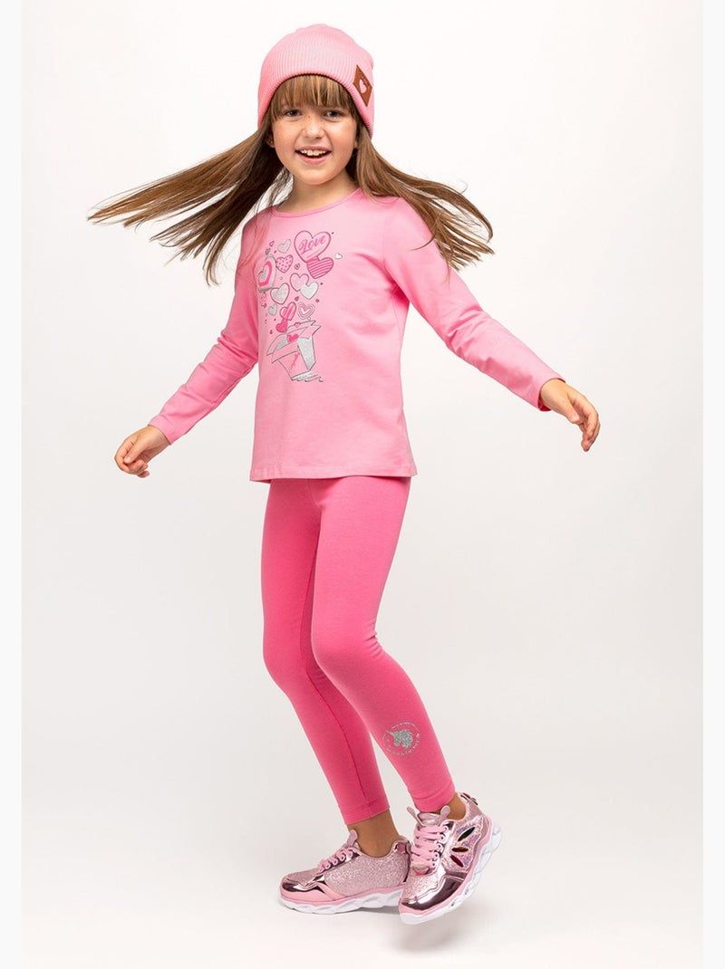Camiseta conguitos Rosa - Kiabi
