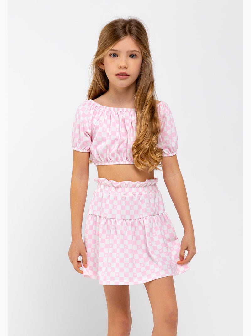 Camiseta conguitos Rosa - Kiabi