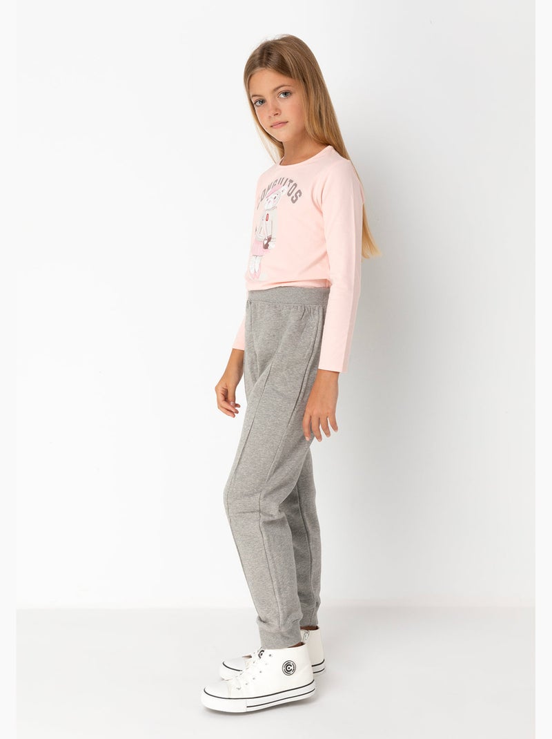 Camiseta conguitos Rosa - Kiabi