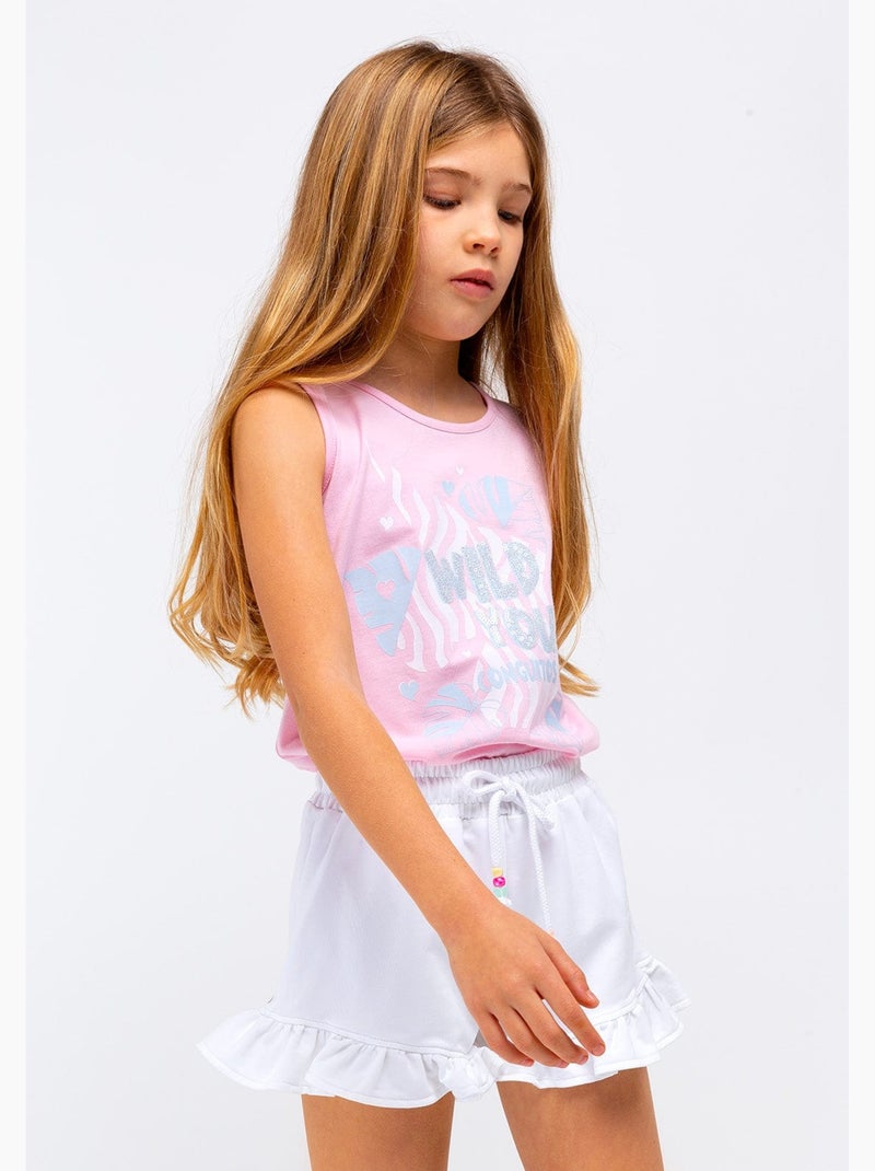Camiseta conguitos Rosa - Kiabi