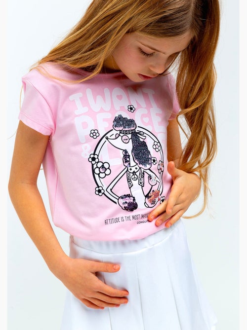 Camiseta conguitos - Kiabi
