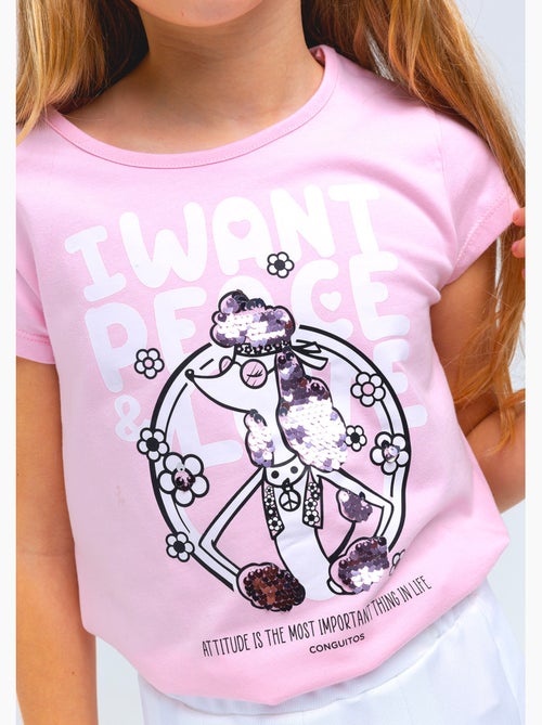 Camiseta conguitos - Kiabi