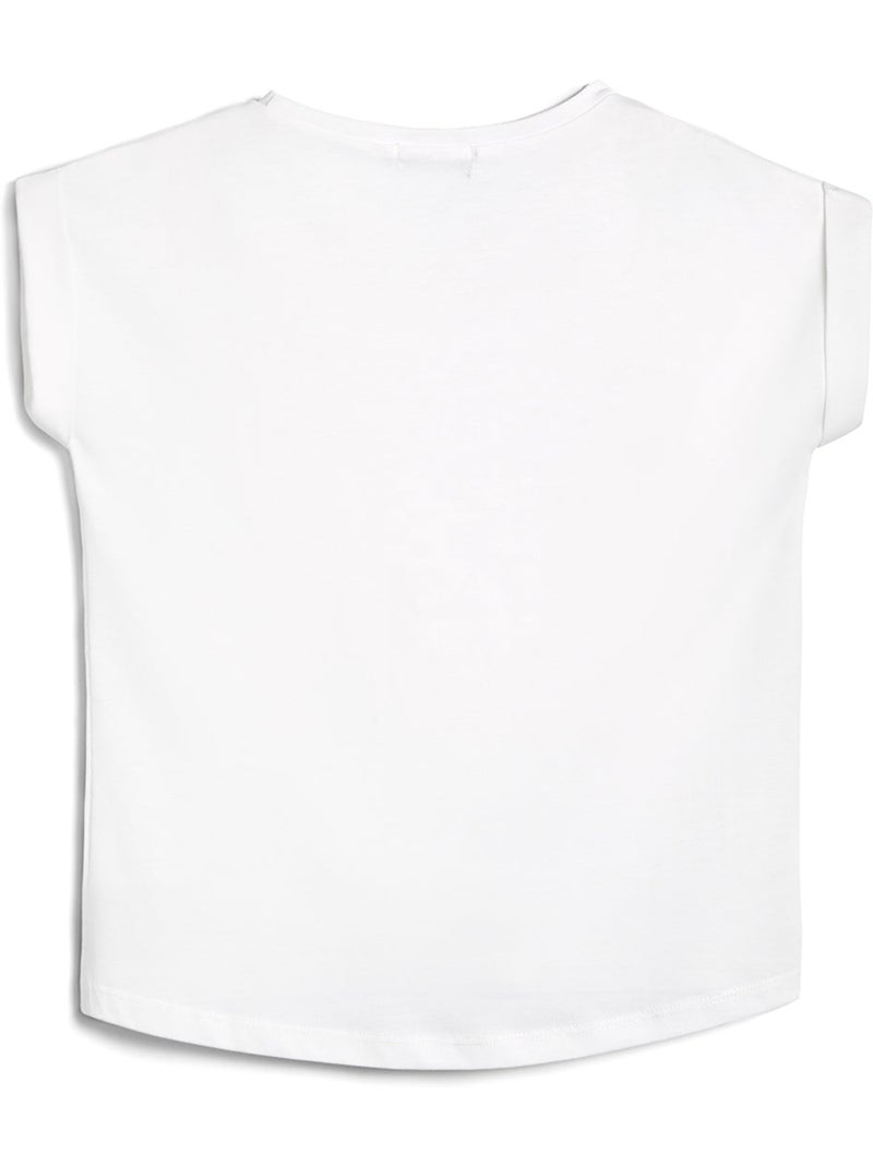 Camiseta conguitos strass ts Branco - Kiabi