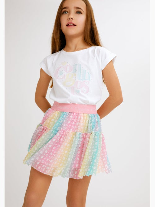 Camiseta conguitos strass ts - Kiabi