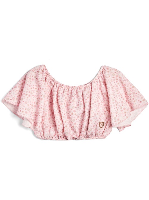 Camiseta conguitos top shoulder - Kiabi