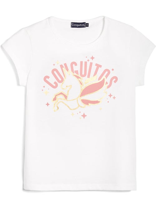 Camiseta conguitos unicorn - Kiabi