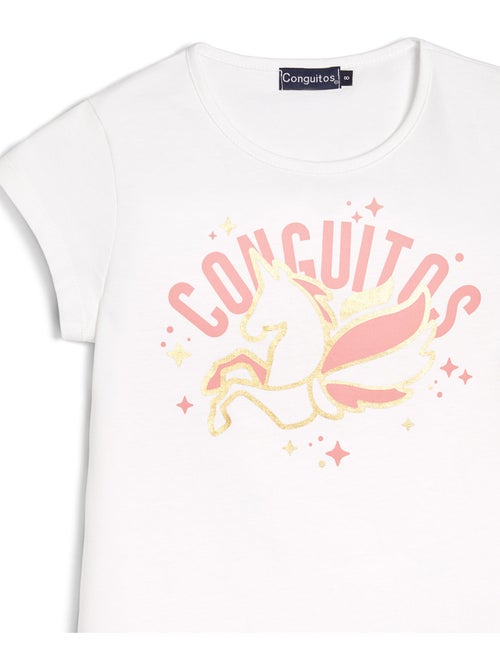 Camiseta conguitos unicorn - Kiabi