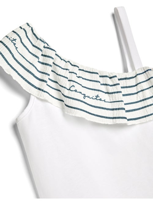 Camiseta conguitos volante - Kiabi