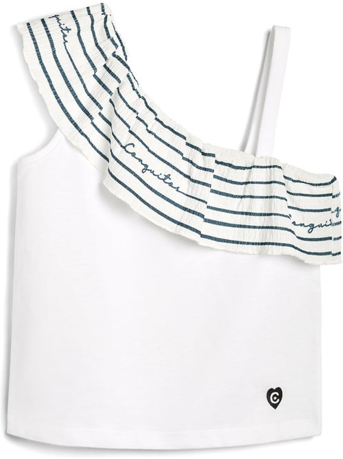 Camiseta conguitos volante - Kiabi