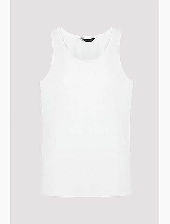 Camiseta interior masculina com alças largas, pack de 2 penti